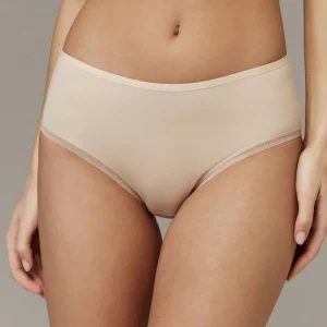 Aruelle - Hedi Slip Brésilien Taille Moyenne Dos En Résille Nude