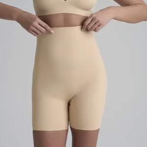 ByeBra - Short gainant invisible à maintien léger et taille haute beige
