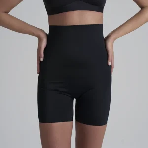 ByeBra - Short gainant invisible à maintien léger et taille haute noir