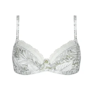 Antigel de Lise Charmel - Soutien-gorge 3 pièces à bonnets emboîtants vert toile