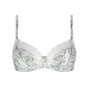 Antigel de Lise Charmel - Échappee Vert Balconnet 3/4 Bonnet Toile Vert