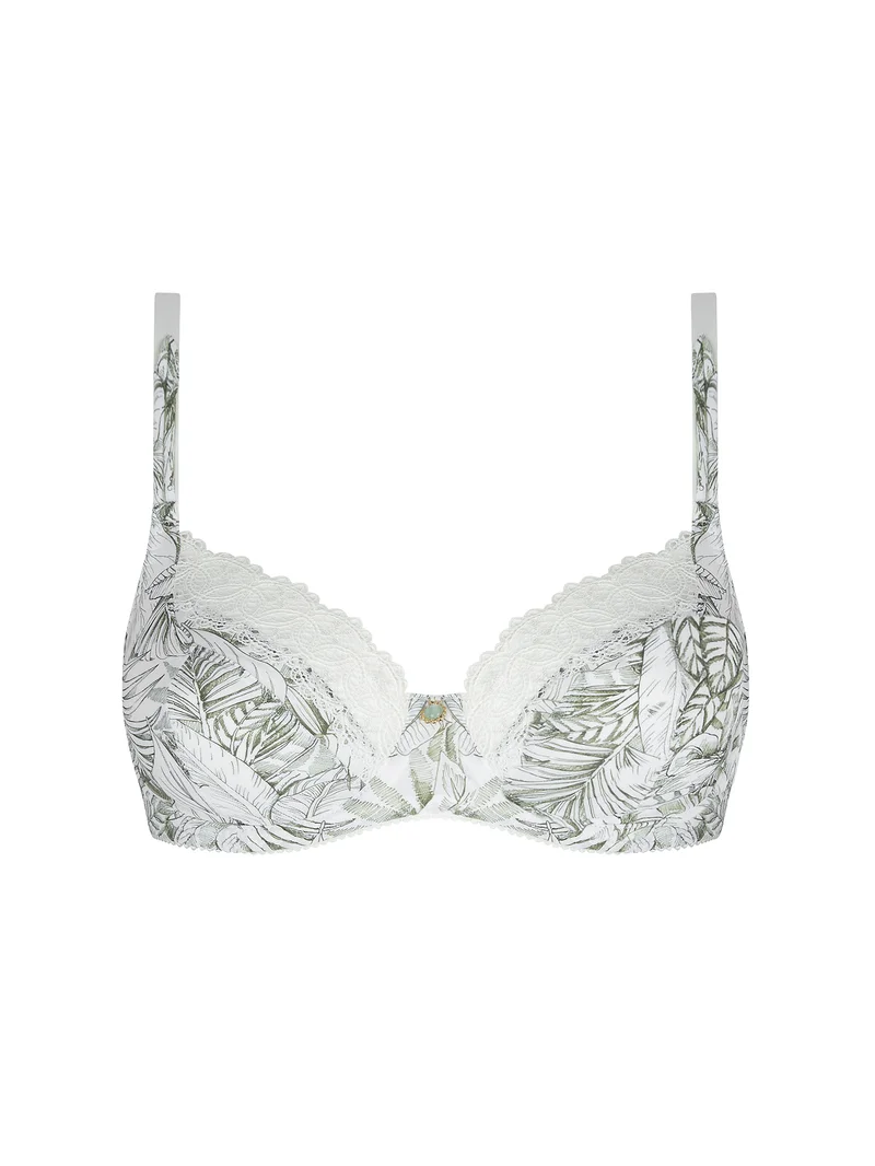 Antigel de Lise Charmel - Échappee Vert Balconnet 3/4 Bonnet Toile Vert – Image 2