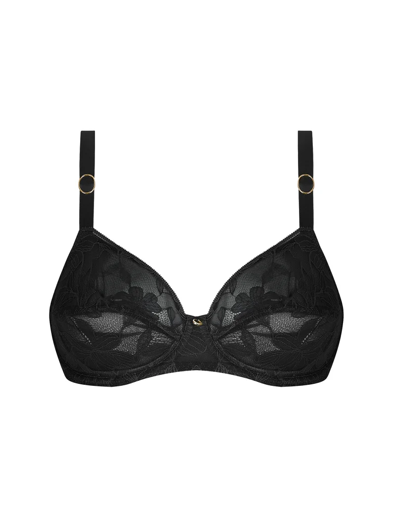 Antigel By Lise Charmel - Soutien-gorge emboîtant Dentelle Rebelle Noir – Image 2