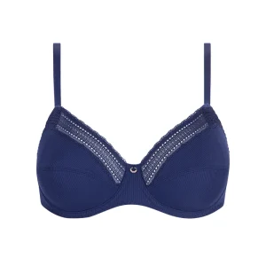 Antigel de Lise Charmel - Soutien-gorge emboitant En Mode Yoga Bleu Yoga