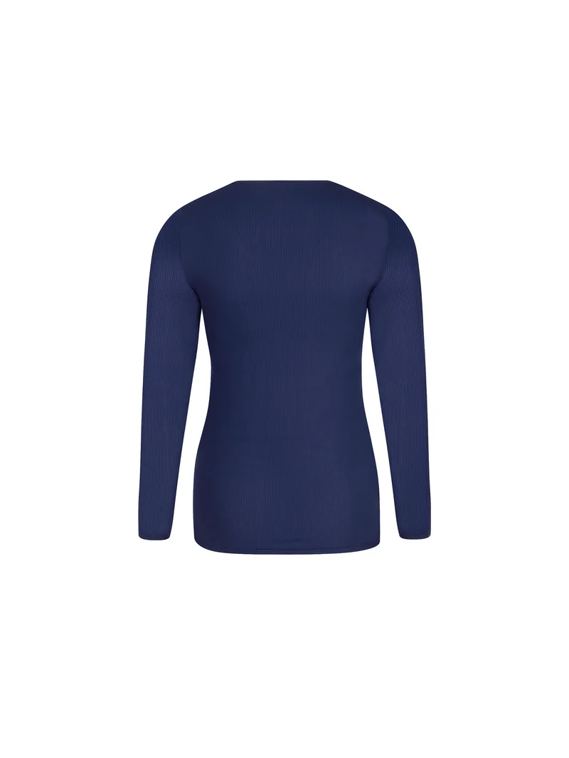 Antigel de Lise Charmel - Haut Manches Longues En Mode Yoga Bleu Yoga – Image 3