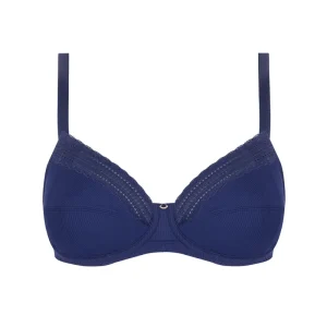 Antigel de Lise Charmel - Soutien-gorge emboitant En Mode Yoga Bleu Yoga