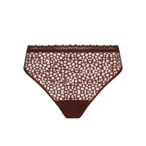 Antigel de Lise Charmel - Slip Exquise En Dentelle Cappuccino