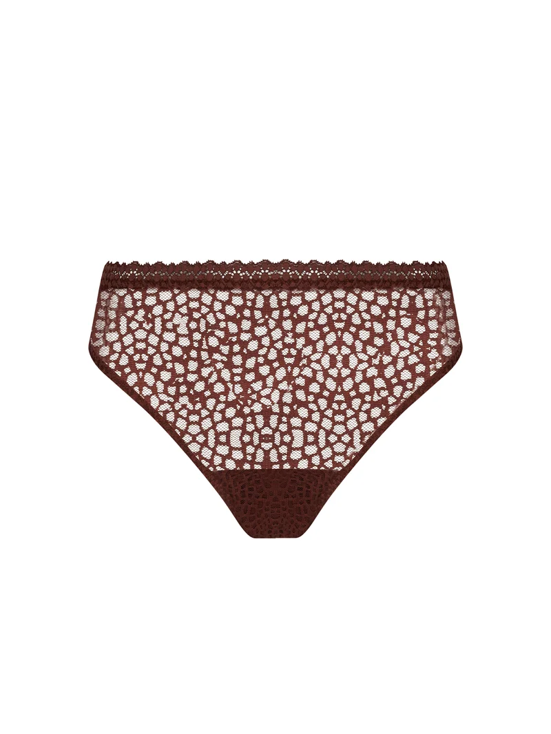 Antigel de Lise Charmel - Slip Exquise En Dentelle Cappuccino