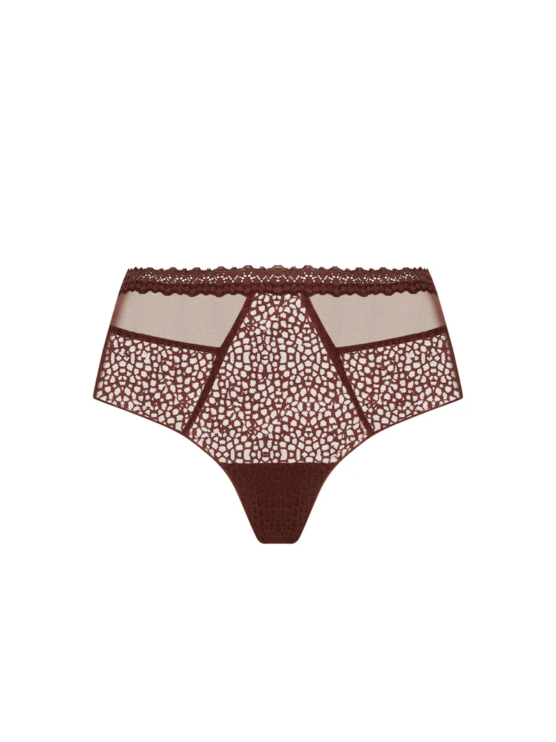 Antigel de Lise Charmel - Exquise En Dentelle Shorty Cappuccino