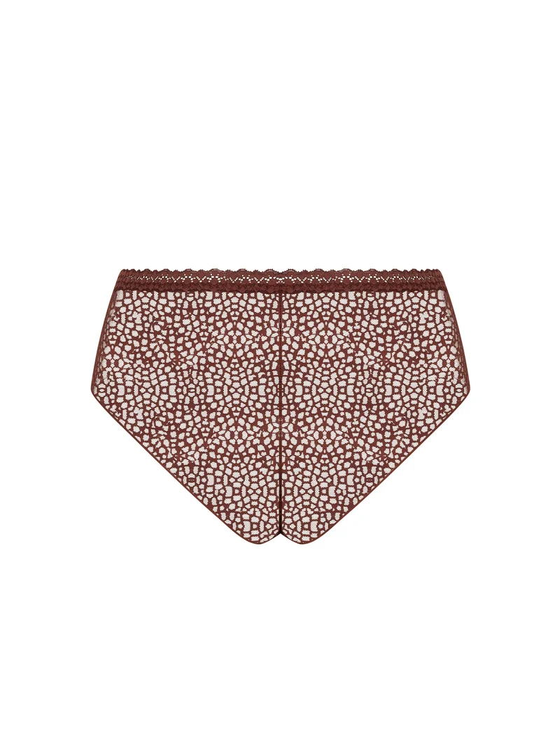 Antigel de Lise Charmel - Exquise En Dentelle Shorty Cappuccino – Image 4