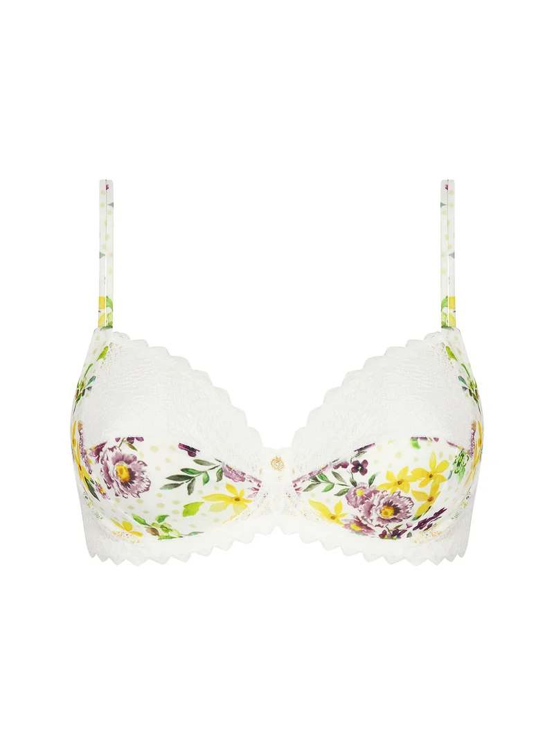 Antigel de Lise Charmel - Jardin Des Poètes Soutien-Gorge 3 Pièces Bonnets Complets Poesie Fleurie