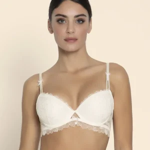 Lise Charmel - Soutien-Gorge Contour Rembourré Sublime Organza Ecru Nacre