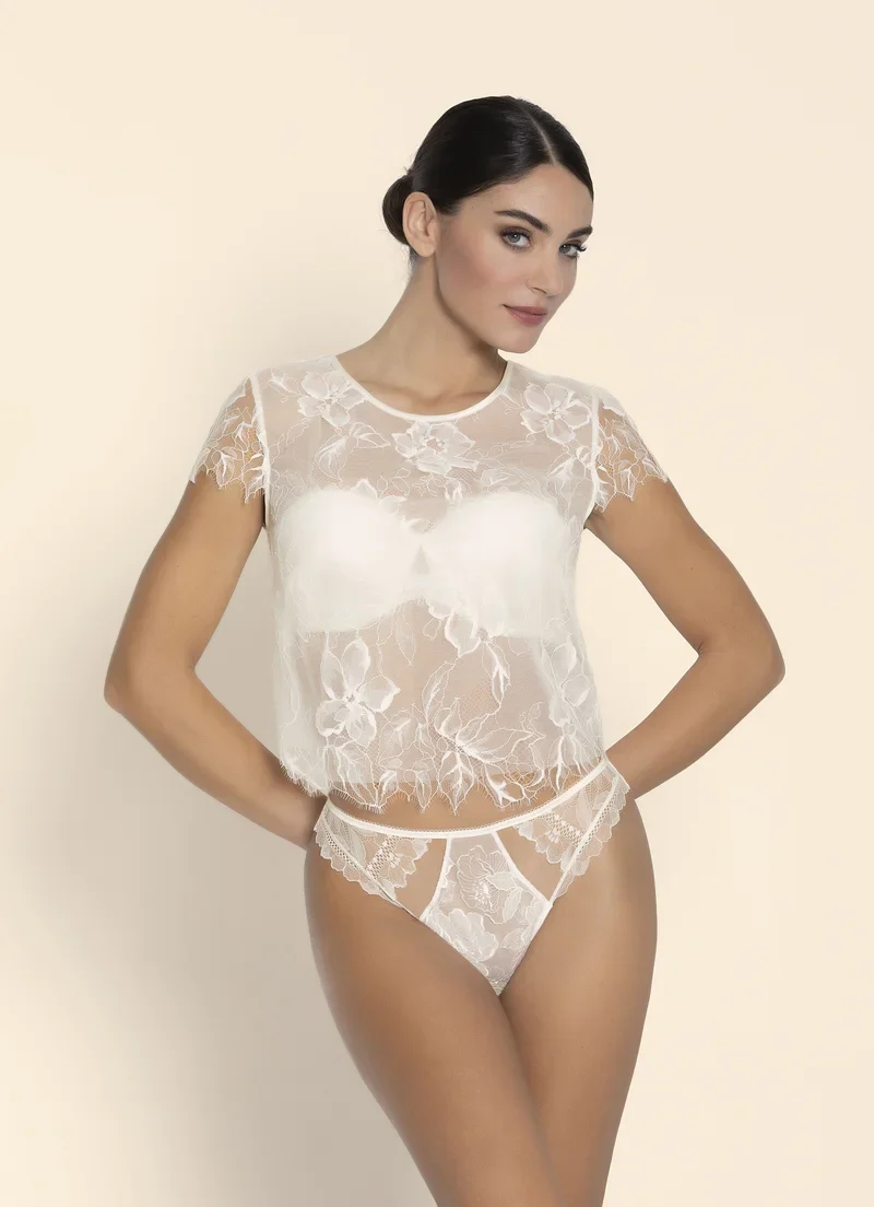 Lise Charmel - Sublime Blouse Organza Ecru Nacre