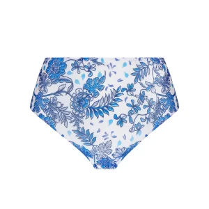 Antigel de Lise Charmel - Slip Taille Haute Patio Fraicheur Bleu Azul