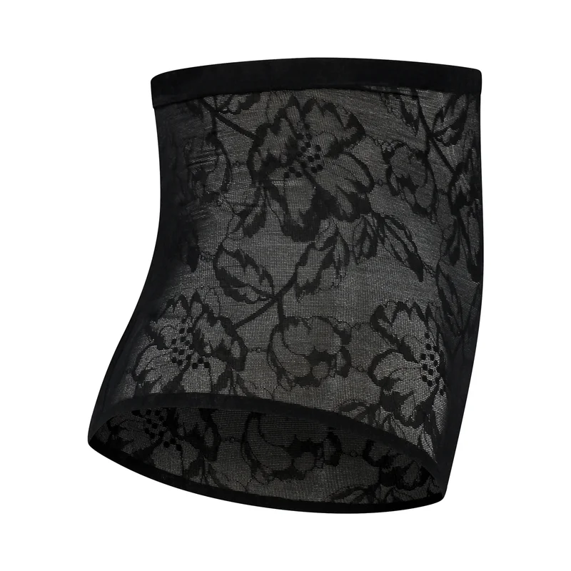 ByeBra - Lingerie sculptante en dentelle, string gainant taille haute noir – Image 7