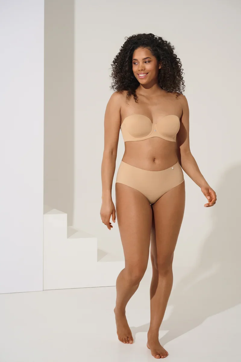 Lisca - Soutien-gorge sans bretelles à armatures Bella Skin – Image 3