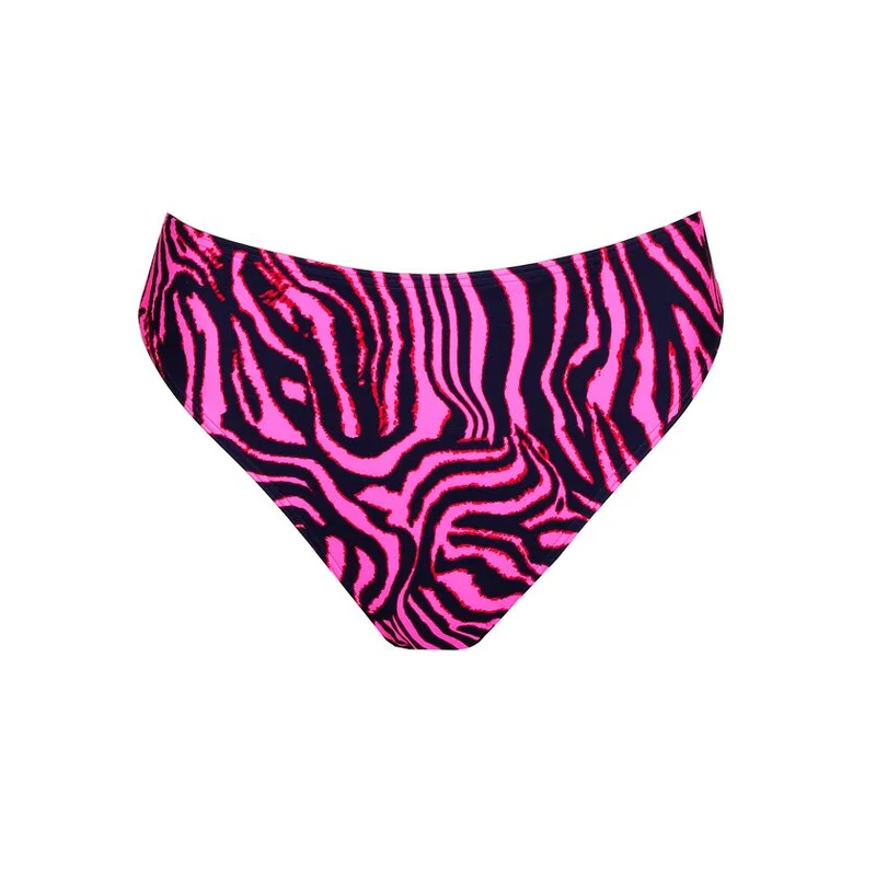 Maillots de bain PrimaDonna - Culotte de bikini Malabo rose fuchsia zèbre brésilienne – Image 8