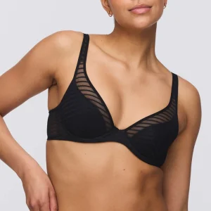 Marie Jo - Soutien-gorge plongeant semi-rembourré Basyl Noir