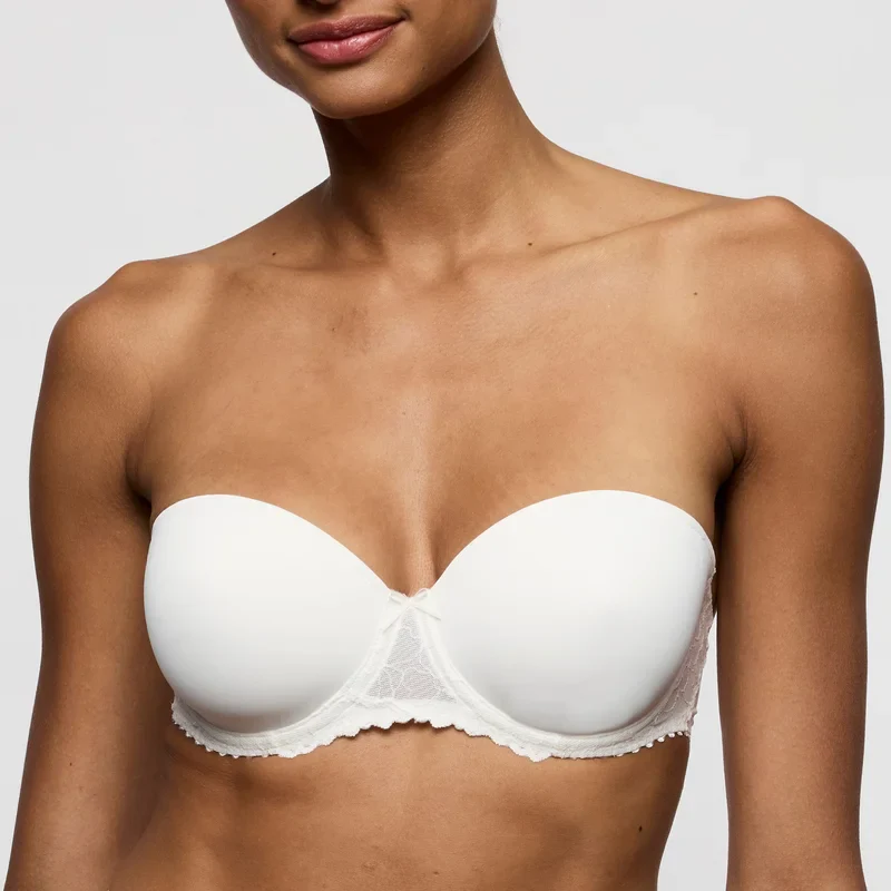 Marie Jo - Soutien-gorge rembourré sans bretelles Azelie Naturel – Image 6