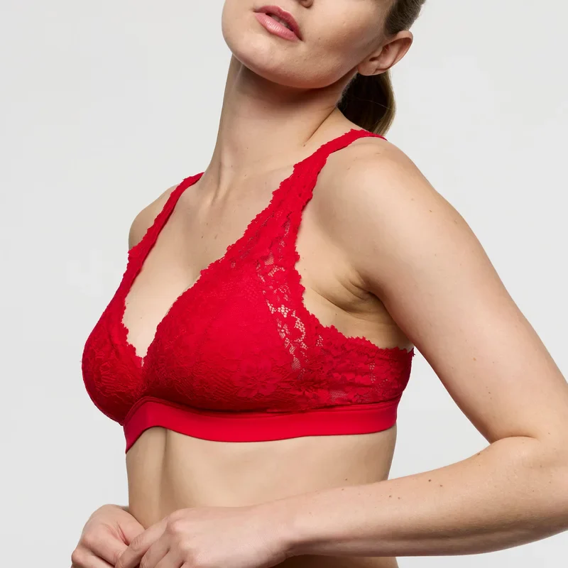 Marie Jo - Soutien-gorge rembourré Soft Studio Rouge véritable – Image 6