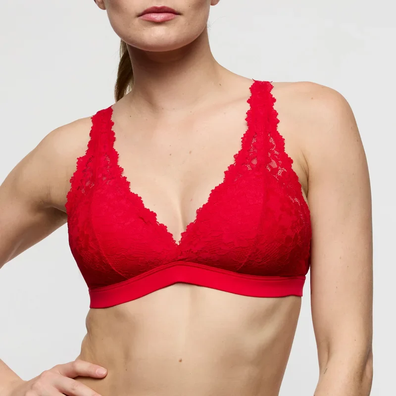 Marie Jo - Soutien-gorge rembourré Soft Studio Rouge véritable – Image 2