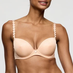 Marie Jo - Soutien-gorge plongeant rembourré Tom Peach Whisper