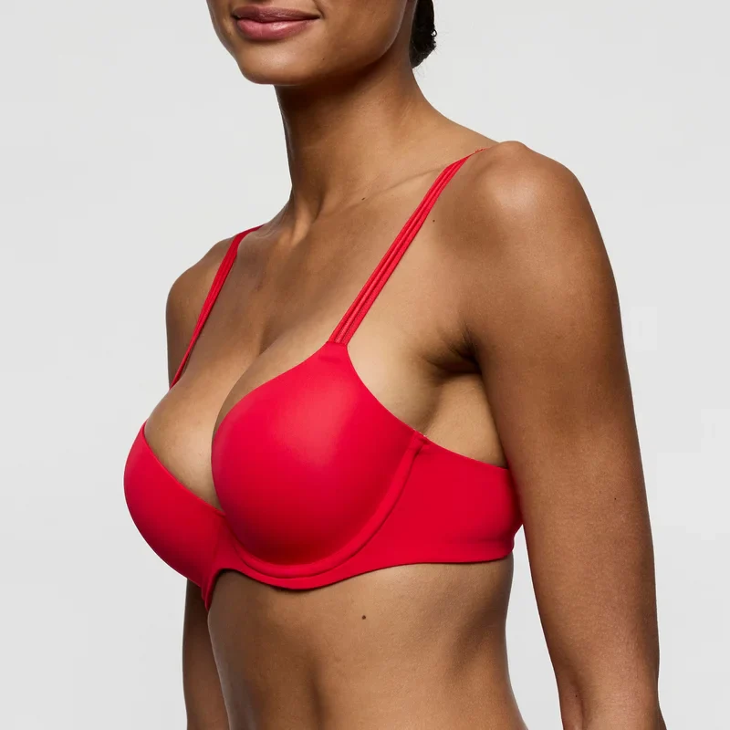 Marie Jo - Soutien-gorge push-up Louie Rouge véritable – Image 6