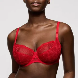 PrimaDonna - Soutien-gorge balconnet Sophora Couture tulipe Rouge véritable