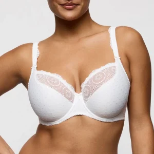 PrimaDonna - Soutien-Gorge Balconnet Osino Couture Tulipe Blanc