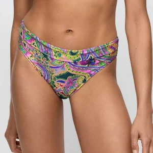 Maillots de bain Marie Jo - Culotte de bikini Jolise à plis, motif cachemire tropical