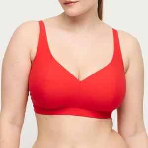 Maillots de bain PrimaDonna - Haut de bikini triangle Aswan rouge Fiesta