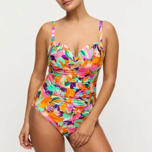 Maillots de bain PrimaDonna - Varadeo Maillot de bain une pièce gainant à bonnets intégraux Bright Tropics