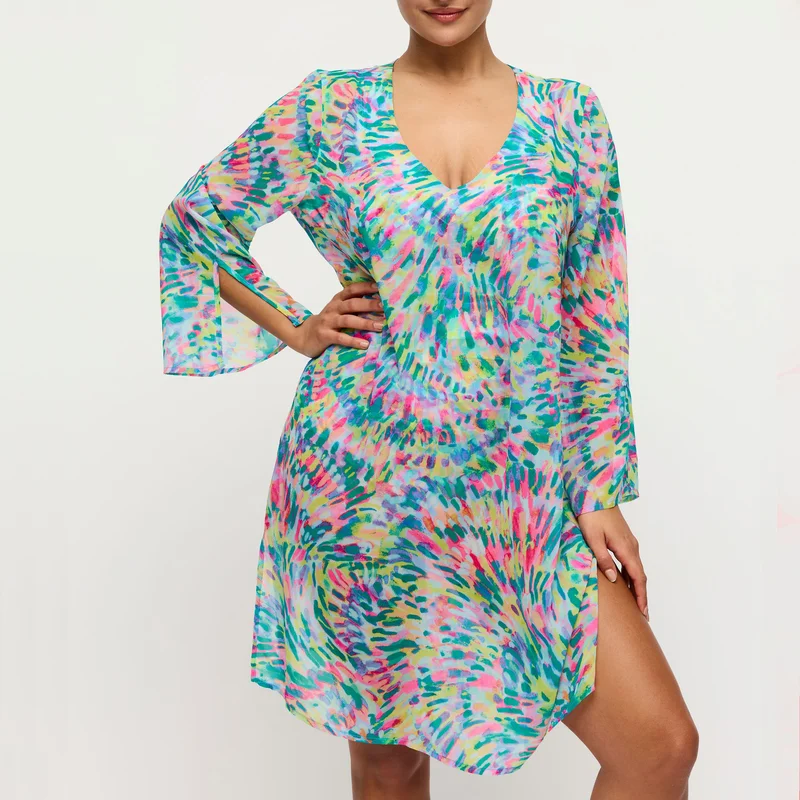 Maillots de bain PrimaDonna - Douala, caftan style impressionniste été – Image 2