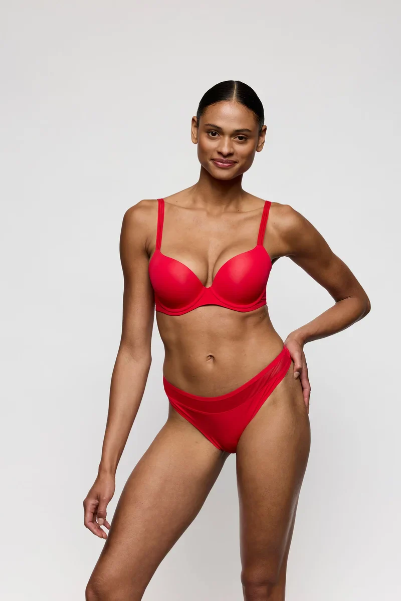 Marie Jo - Soutien-gorge push-up Louie Rouge véritable – Image 3