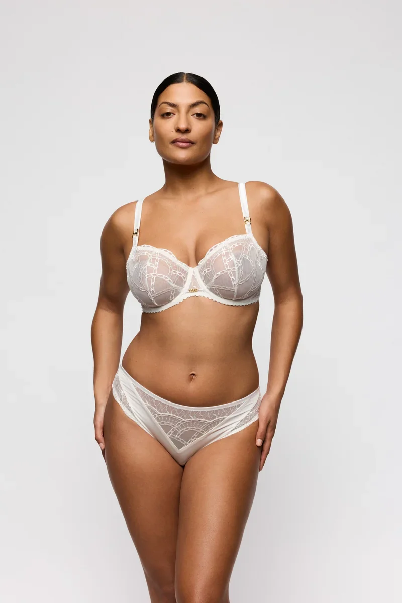 PrimaDonna - Soutien-gorge balconnet Naica, coutures verticales, couleur naturelle – Image 3