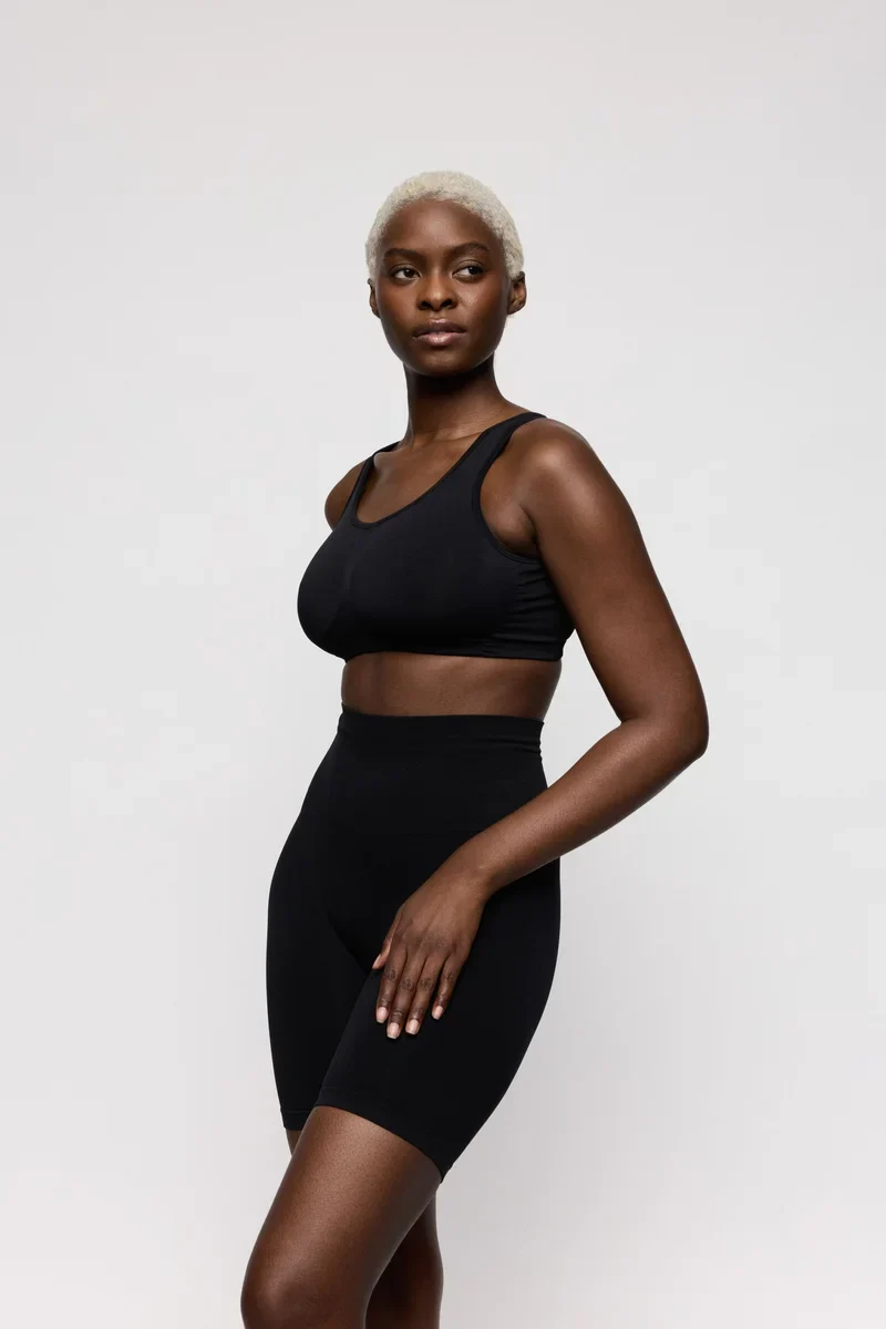 PrimaDonna - Culotte gainante Nudda taille haute avec jambes noires – Image 4