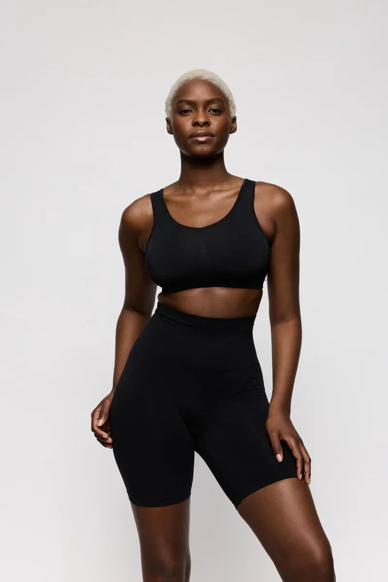 PrimaDonna - Culotte gainante Nudda taille haute avec jambes noires – Image 3