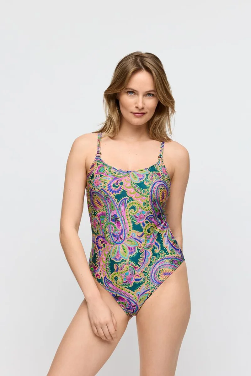 Maillot de bain Marie Jo - Jolise, maillot de bain rembourré sans armatures, motif cachemire tropical – Image 3