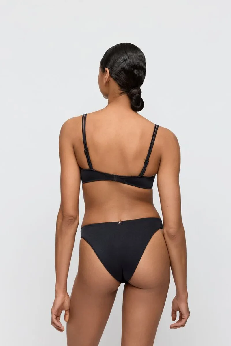 Maillots de bain Marie Jo - Culotte de bikini brésilienne Hello Sunset noire – Image 5