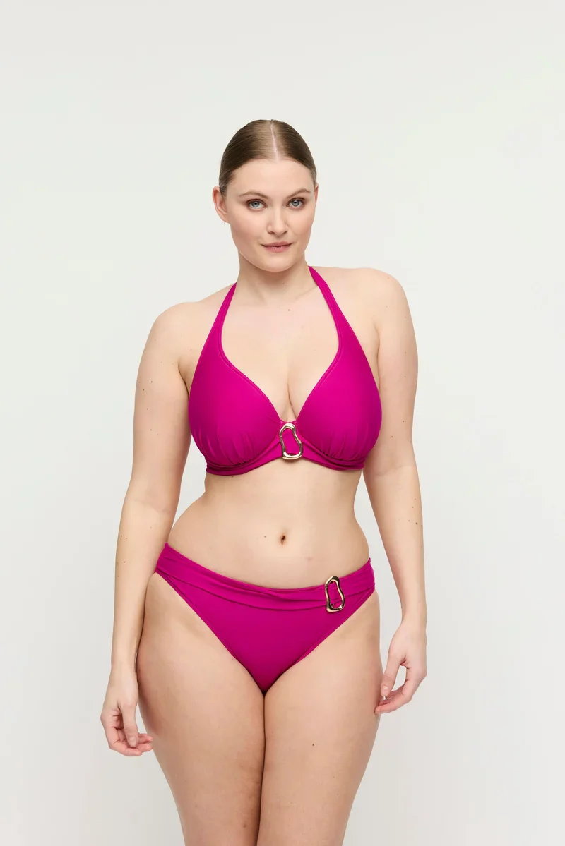 Maillots de bain PrimaDonna - Culotte de bikini Uvita Rio Magenta foncé – Image 3