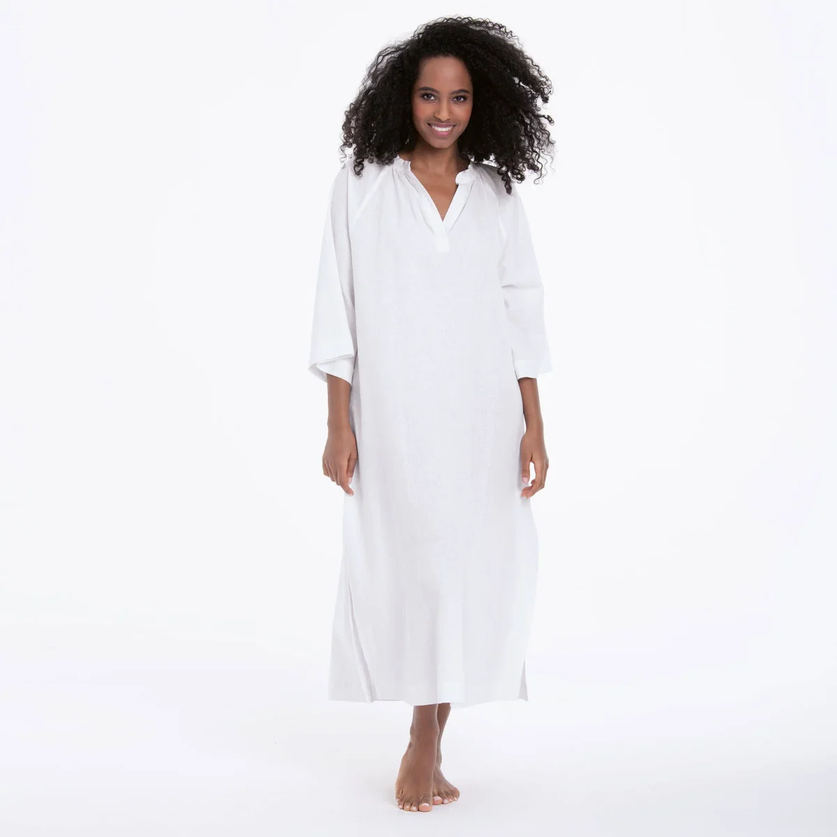 Rosa Faia Maillots De Bain - Robe Style Vea Blanc – Image 2