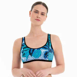 Maillot de bain Anita Care - Haut de bikini Style Laila Top Care Bleu brillant