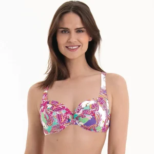 Maillot de bain Rosa Faia - Haut de bikini style Hermine rose pastel