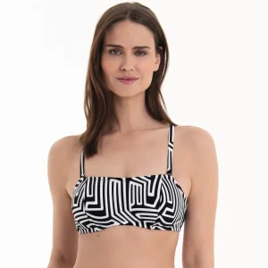 Rosa Faia Maillots De Bain - Style Bella Top Haut De Bikini Noir