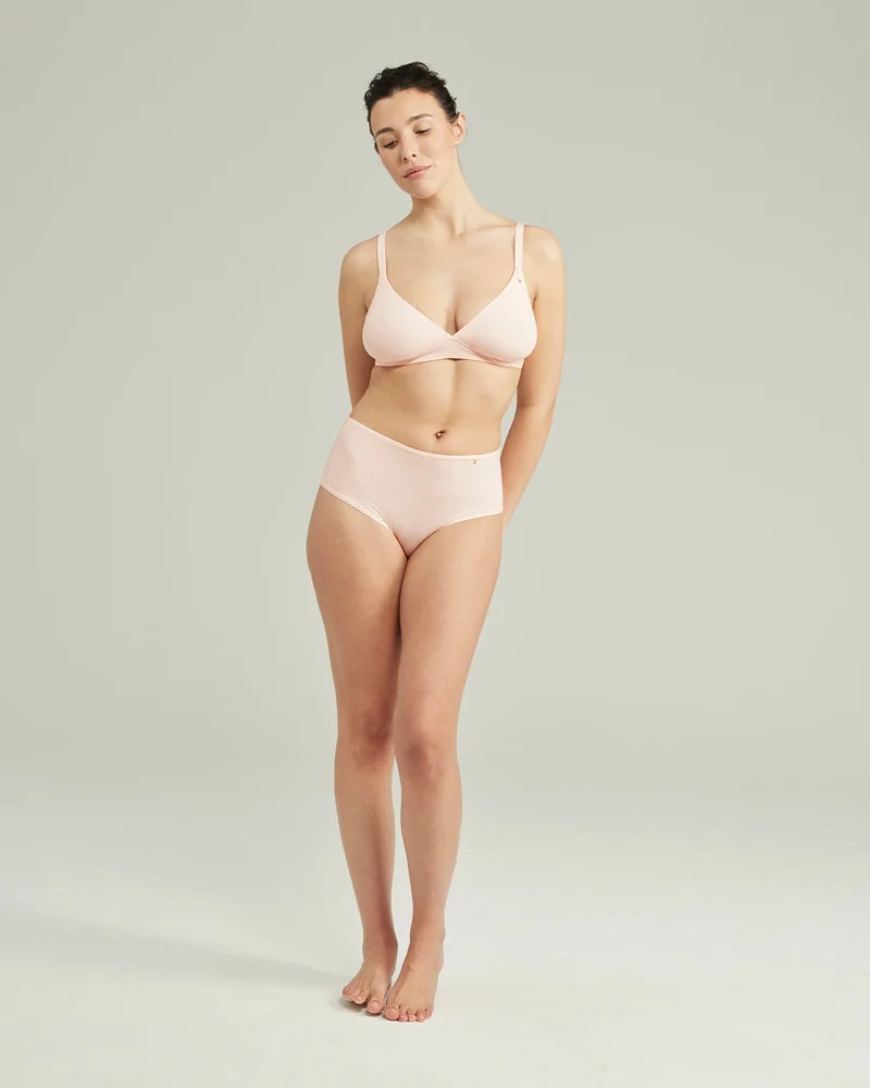 Nudea - Soutien-gorge Stretch Easy Does It Rose poudré – Image 5