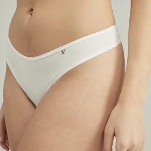 Nudea - String extensible blanc