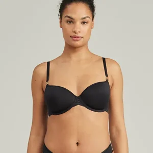 Nudea - Soutien-gorge T-shirt extensible noir