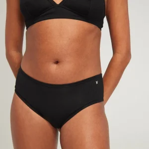 Nudea - Lot de 3 culottes midi en coton bio noires