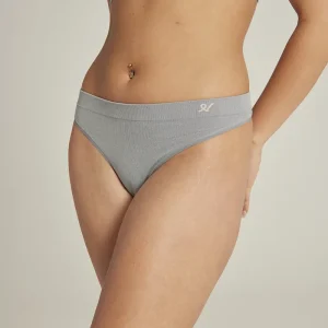 Nudea - String sans coutures TENCEL Gris orage
