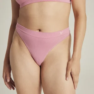 Nudea - String sans coutures en TENCEL rose